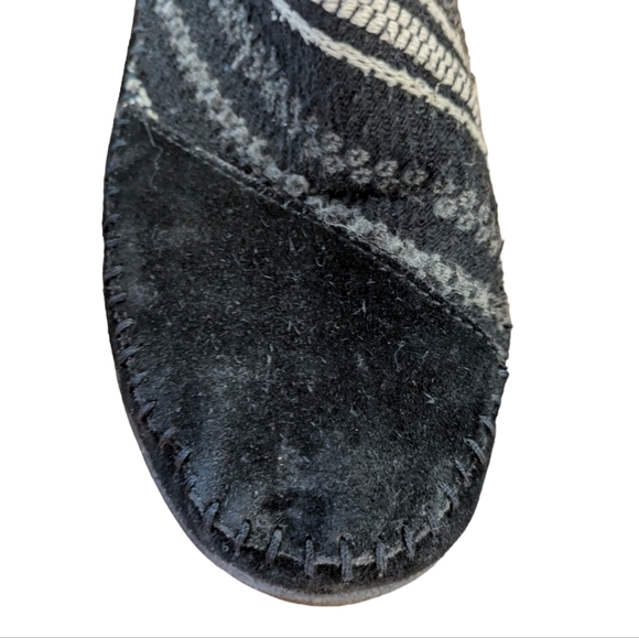 Toms Black Suede and Textile Nepal Boots Size 8.5 - Picture 5 of 13